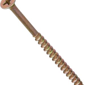 47675 8-Inch x 3-Inch All Purpose Wood Screw with Phillips Drive, 1-Pound , Yellow